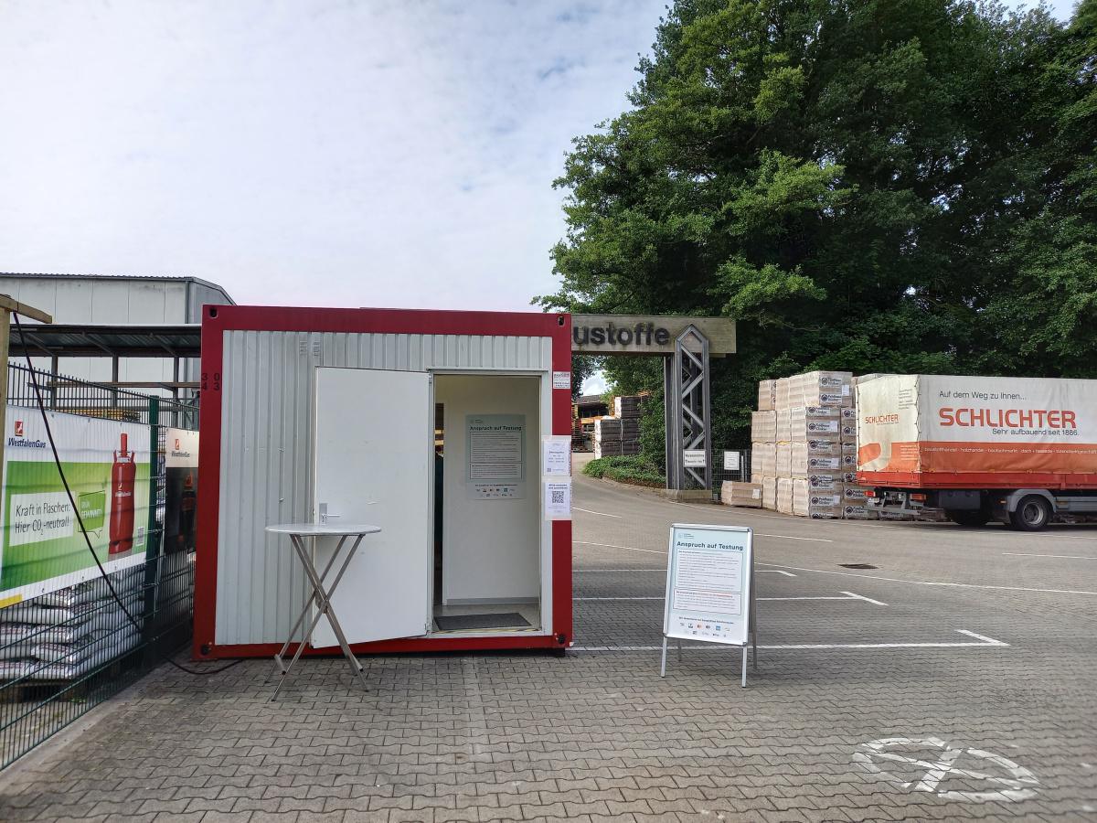 ACHTUNG: Das Corona-Testzentrum in Lathen schließt zum Monatsende ACHTUNG: Das Corona-Testzentrum in Lathen schließt zum Monatsende