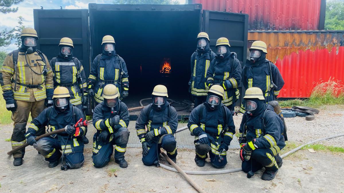 Feuerwehr Lathen in brandgefährlicher Lage Feuerwehr Lathen in brandgefährlicher Lage