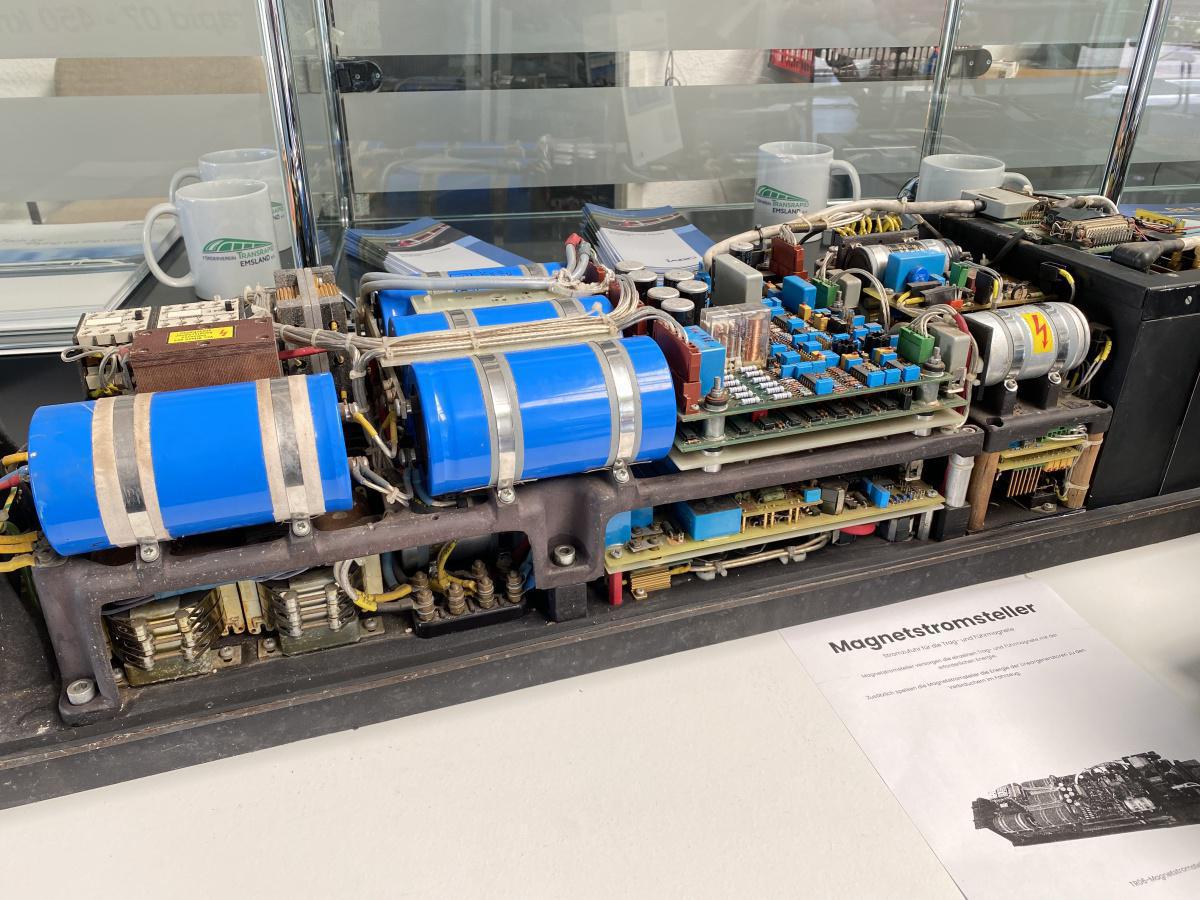 Ein Blick in das Transrapidbesucherzentrum Ein Blick in das Transrapidbesucherzentrum