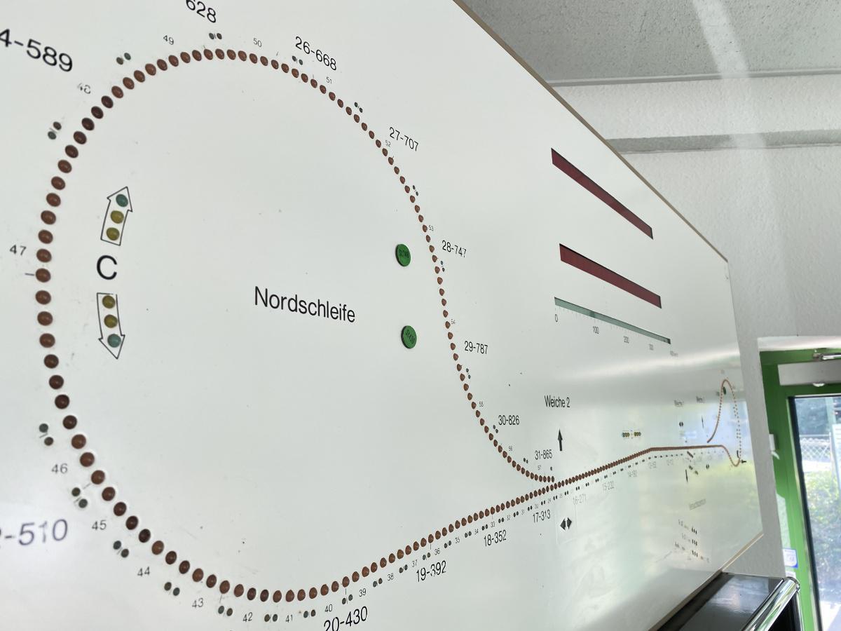 Ein Blick in das Transrapidbesucherzentrum Ein Blick in das Transrapidbesucherzentrum