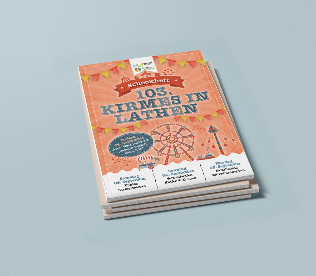 Scheckhefte zur Kirmes Lathen endlich erhältlich Scheckhefte zur Kirmes Lathen endlich erhältlich