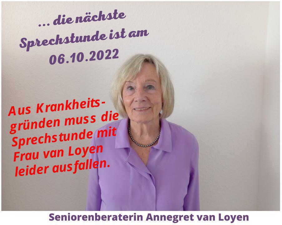 ABSAGE: Seniorensprechstunde am 06.10.22 in Lathen ABSAGE: Seniorensprechstunde am 06.10.22 in Lathen