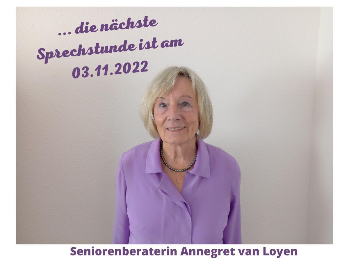 Seniorensprechstunde am 03.11.22 in Lathen Seniorensprechstunde am 03.11.22 in Lathen