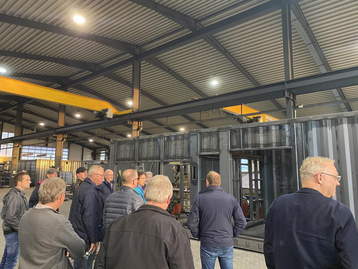 Besichtigung bei Schröer Container Besichtigung bei Schröer Container