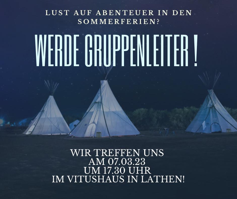 Lathen: Gruppenleiter gesucht Lathen: Gruppenleiter gesucht