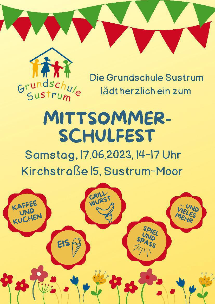Schulfest der Grundschule Sustrum