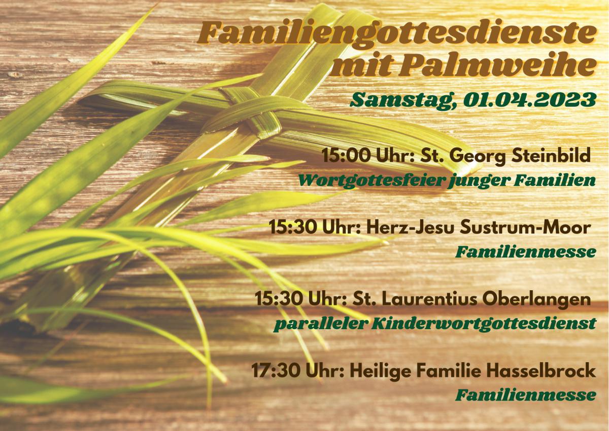 Ober-/Niederlangen: Palmweihe