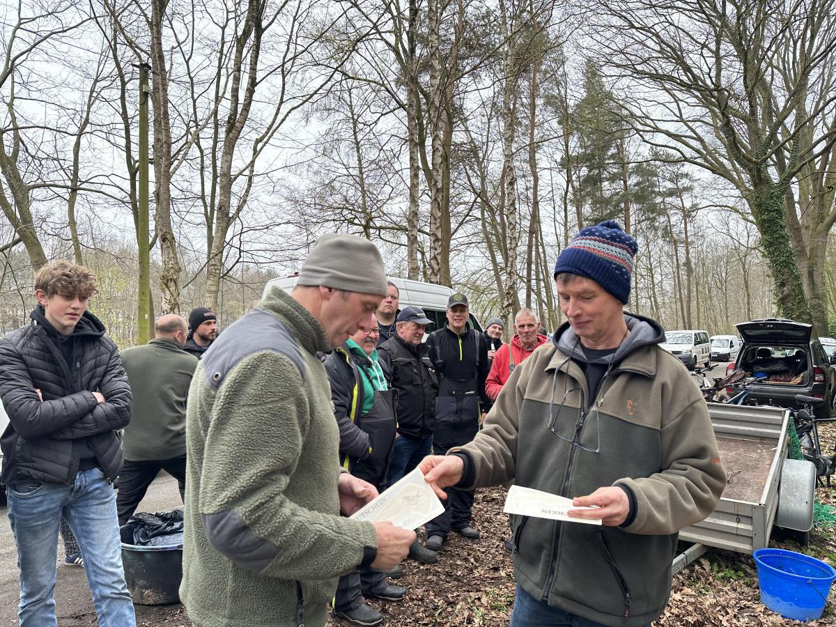 Anangeln des Fischereivereins Anangeln des Fischereivereins