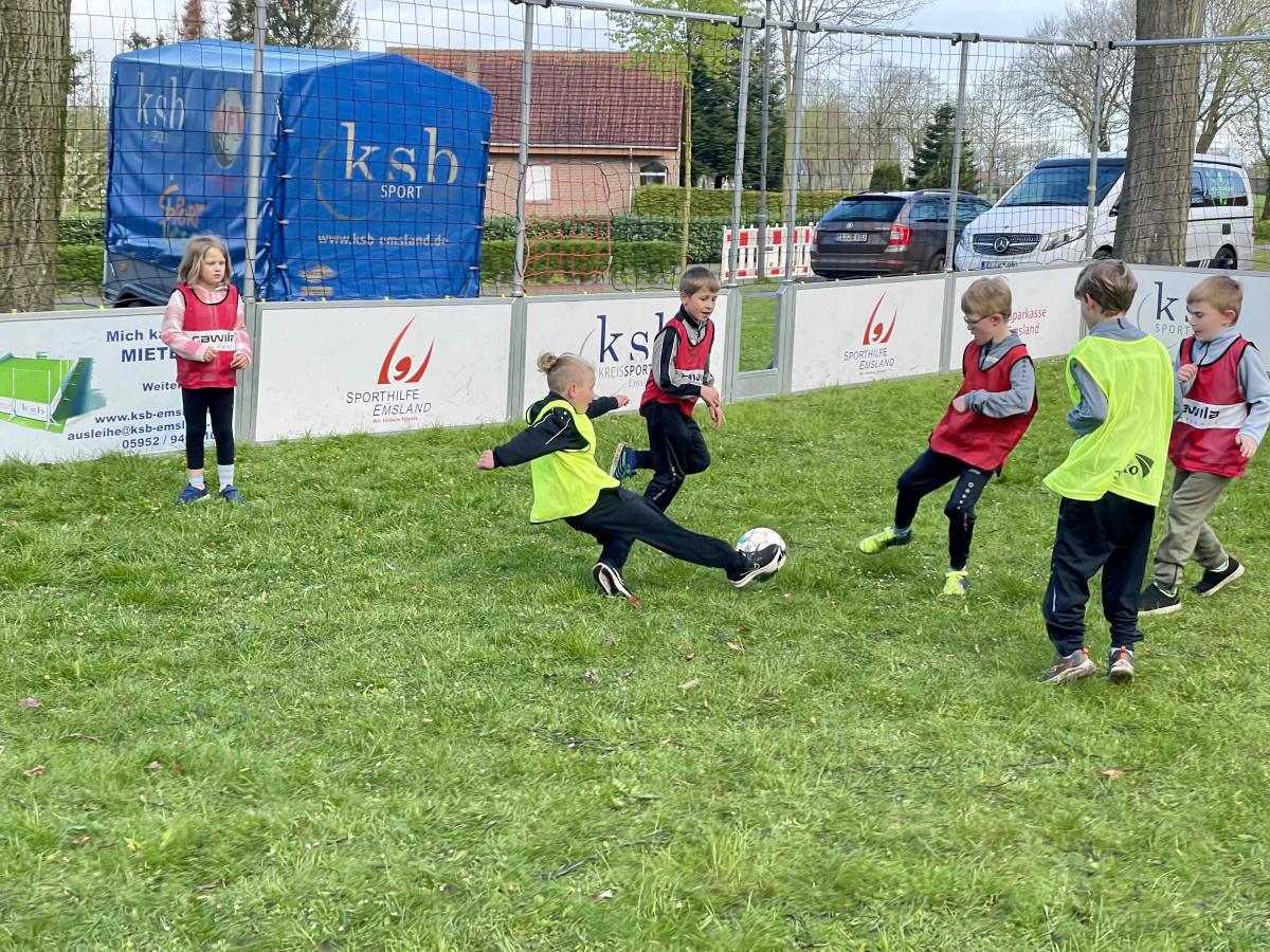 Sportprojektwoche der Grundschule Renkenberge-Wippingen