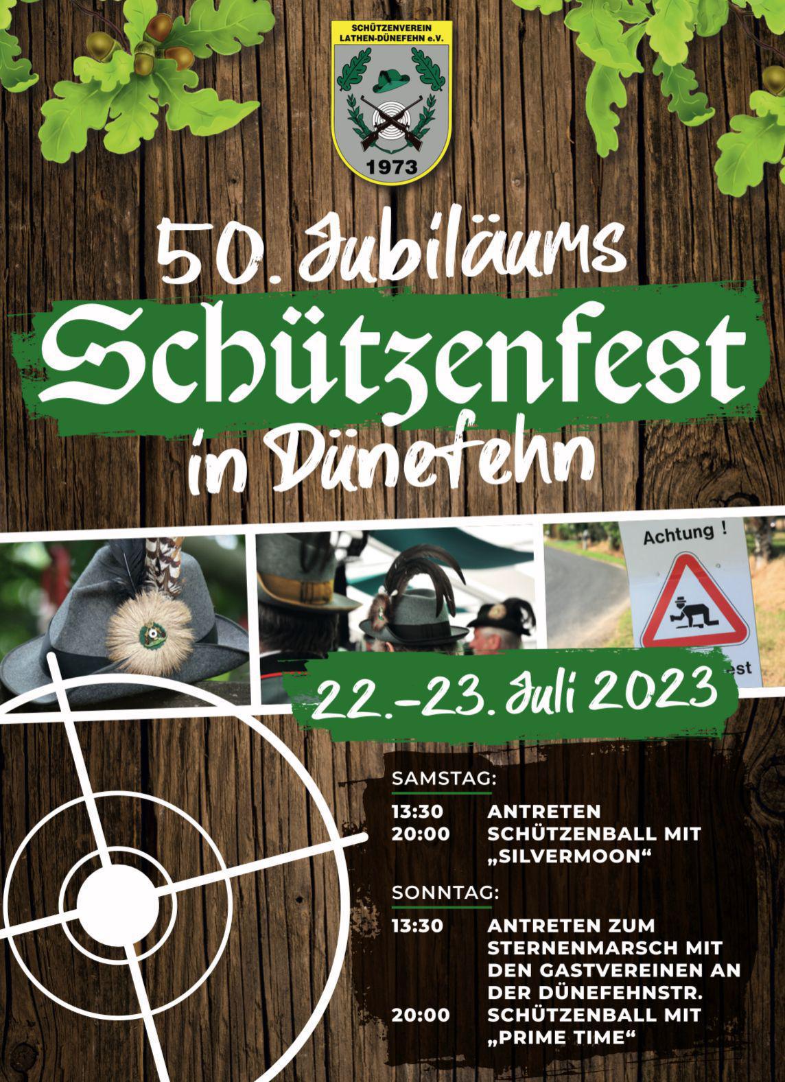 Jubiläumsschützenfest 50 Jahre Schützenverein Lathen-Dünefehn e.V. Jubiläumsschützenfest 50 Jahre Schützenverein Lathen-Dünefehn e.V.