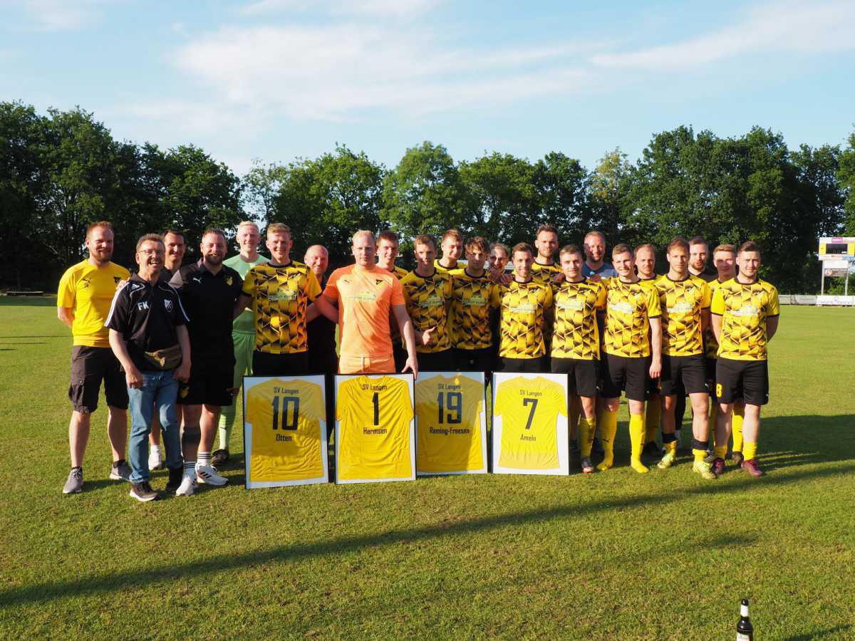 SV Langen - Spielerverabschiedungen der 1. Herren-Fußballmannschaft SV Langen - Spielerverabschiedungen der 1. Herren-Fußballmannschaft