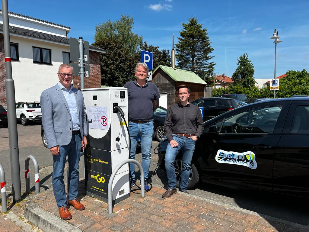 Los geht`s – Carsharing-Startschuss in der Gemeinde Lathen