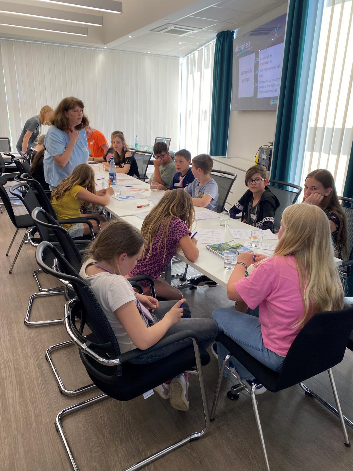 Über 30 Kinder und Jugendliche im Zukunftsausschuss aktiv Über 30 Kinder und Jugendliche im Zukunftsausschuss aktiv