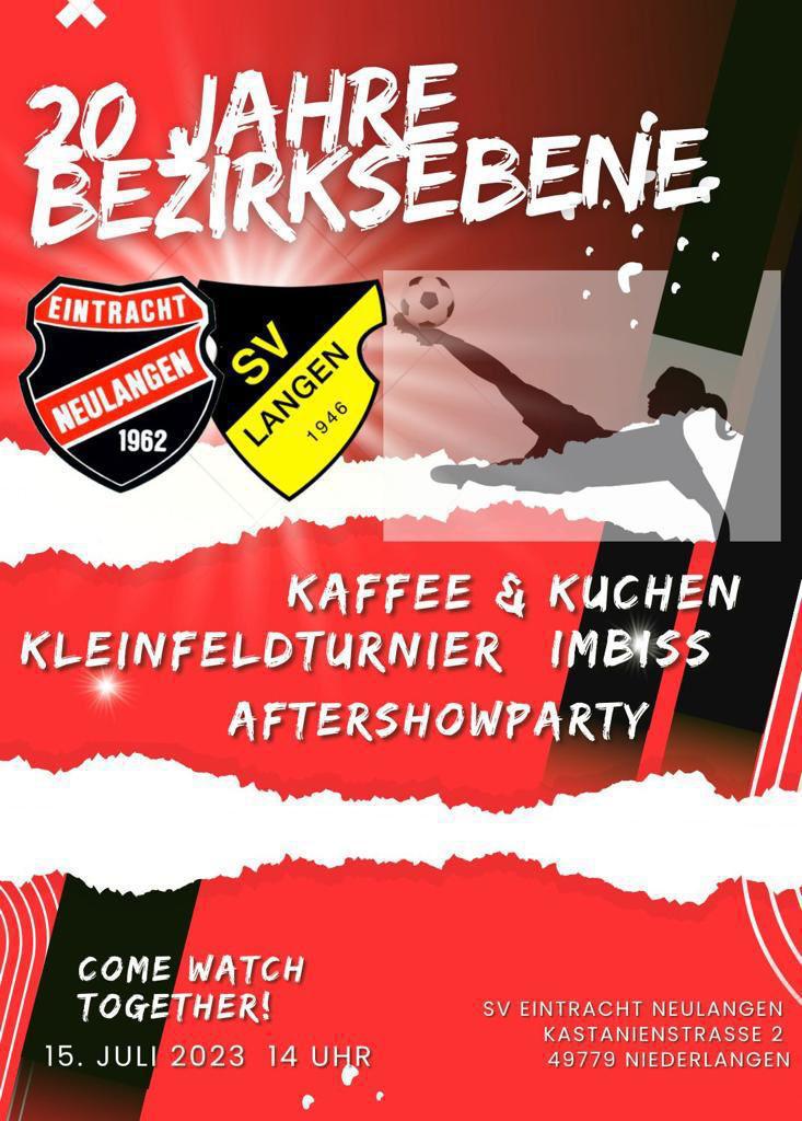 20 Jahre Bezirksebene - Jubiläumsturnier der Damenmannschaft SG Neulangen/Langen 20 Jahre Bezirksebene - Jubiläumsturnier der Damenmannschaft SG Neulangen/Langen
