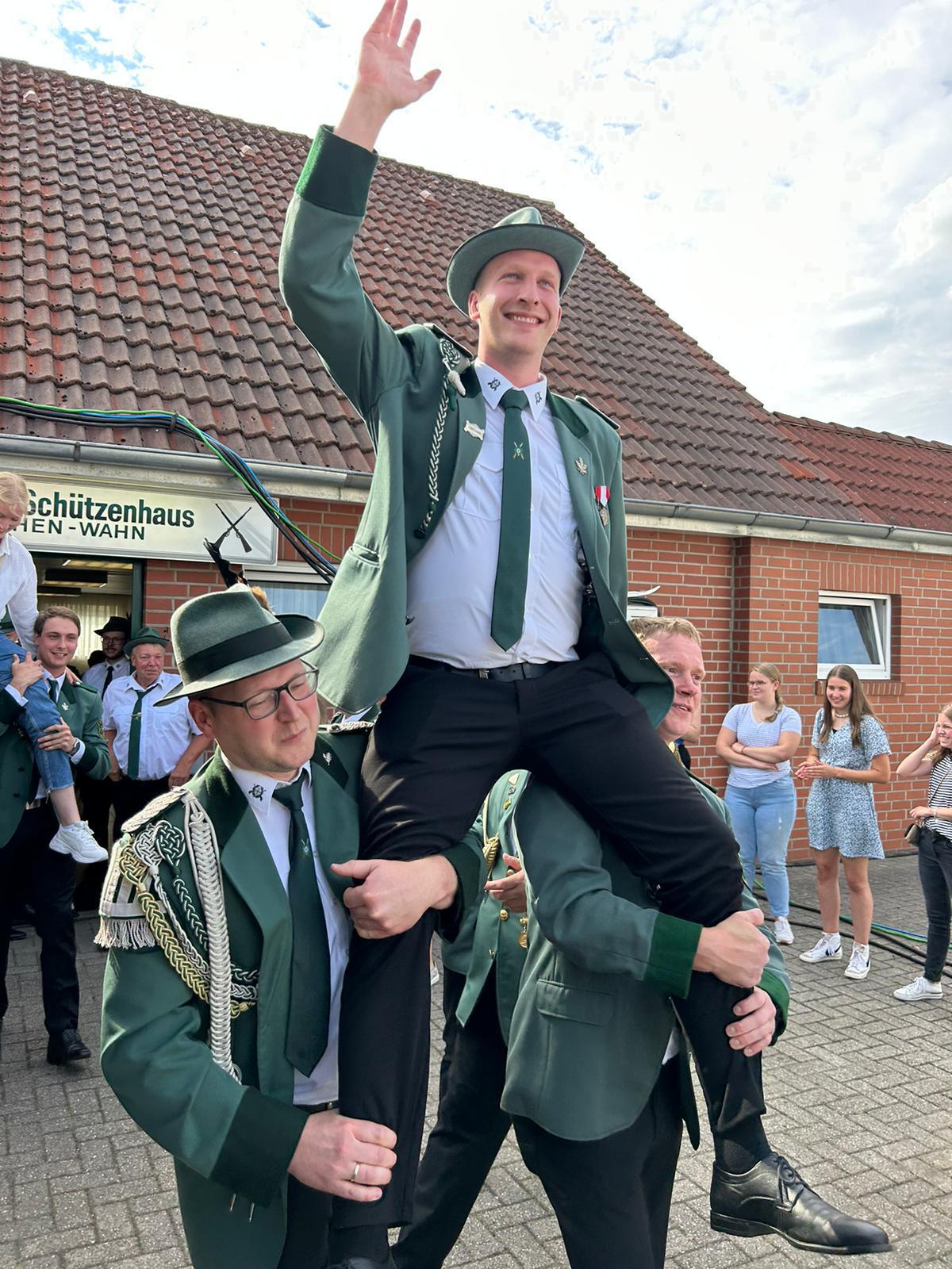 Lathen-Wahn hat einen neuen Schützenkönig Lathen-Wahn hat einen neuen Schützenkönig