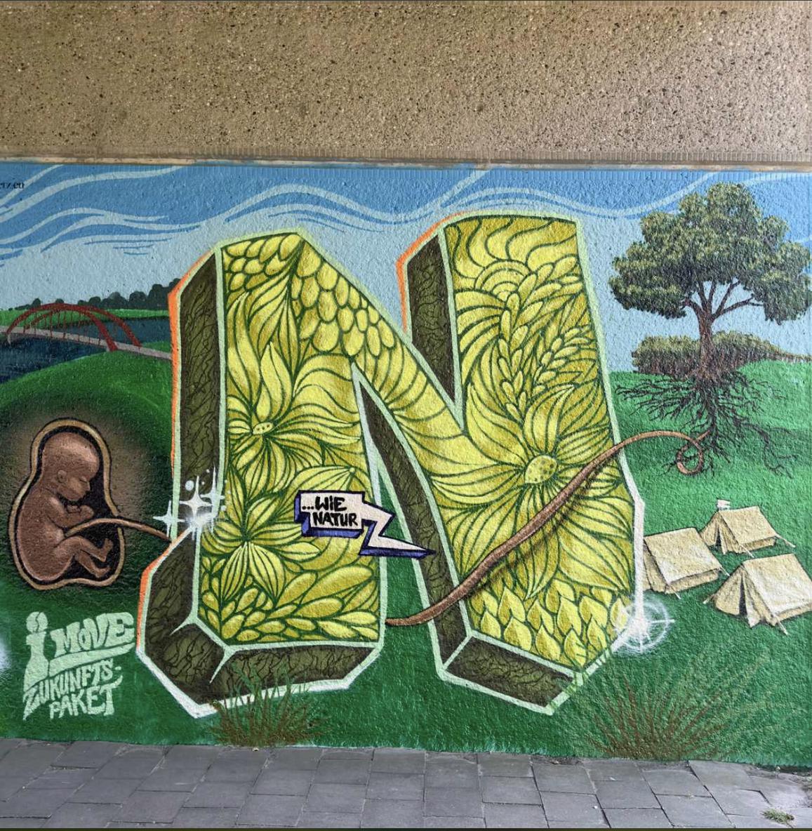 Graffitiprojekt an der Kathener Dorfstraße: Das Ergebnis spricht für sich Graffitiprojekt an der Kathener Dorfstraße: Das Ergebnis spricht für sich