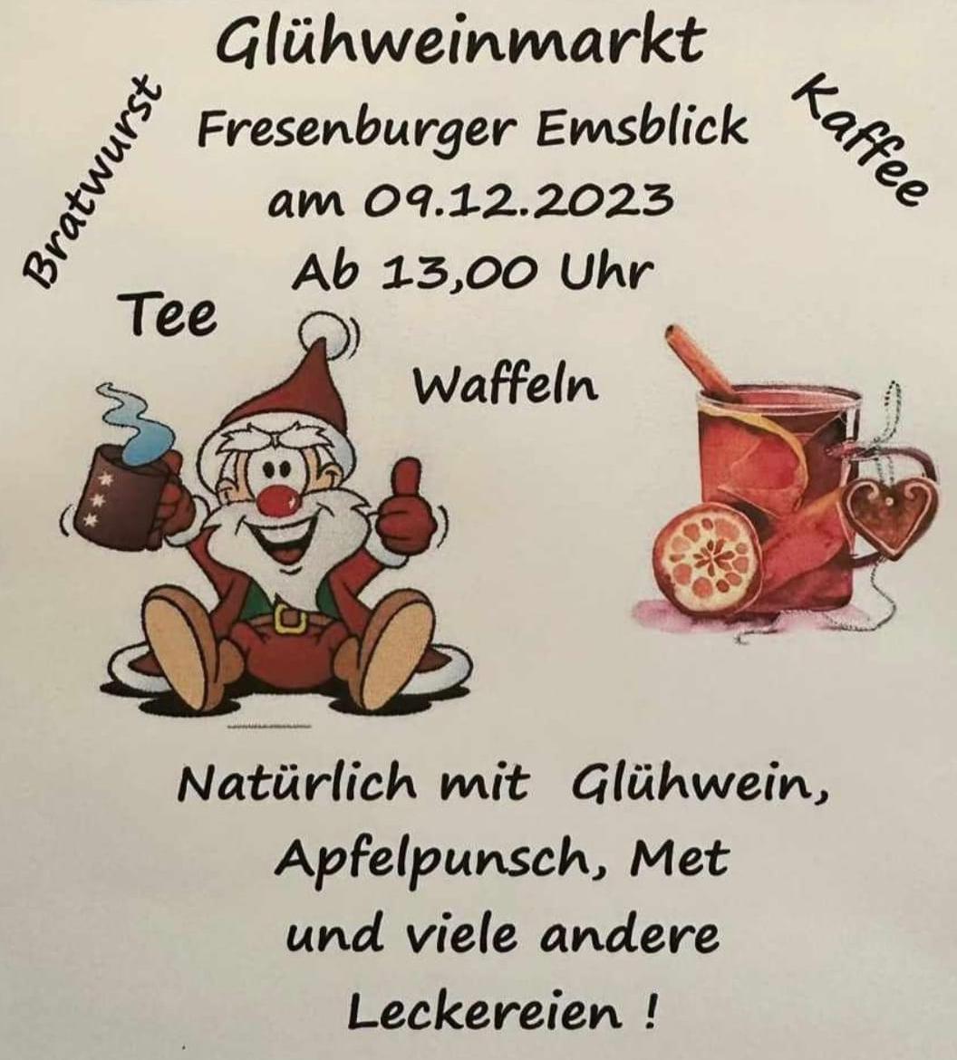 Fresenburger Emsblick: Glühweinmarkt