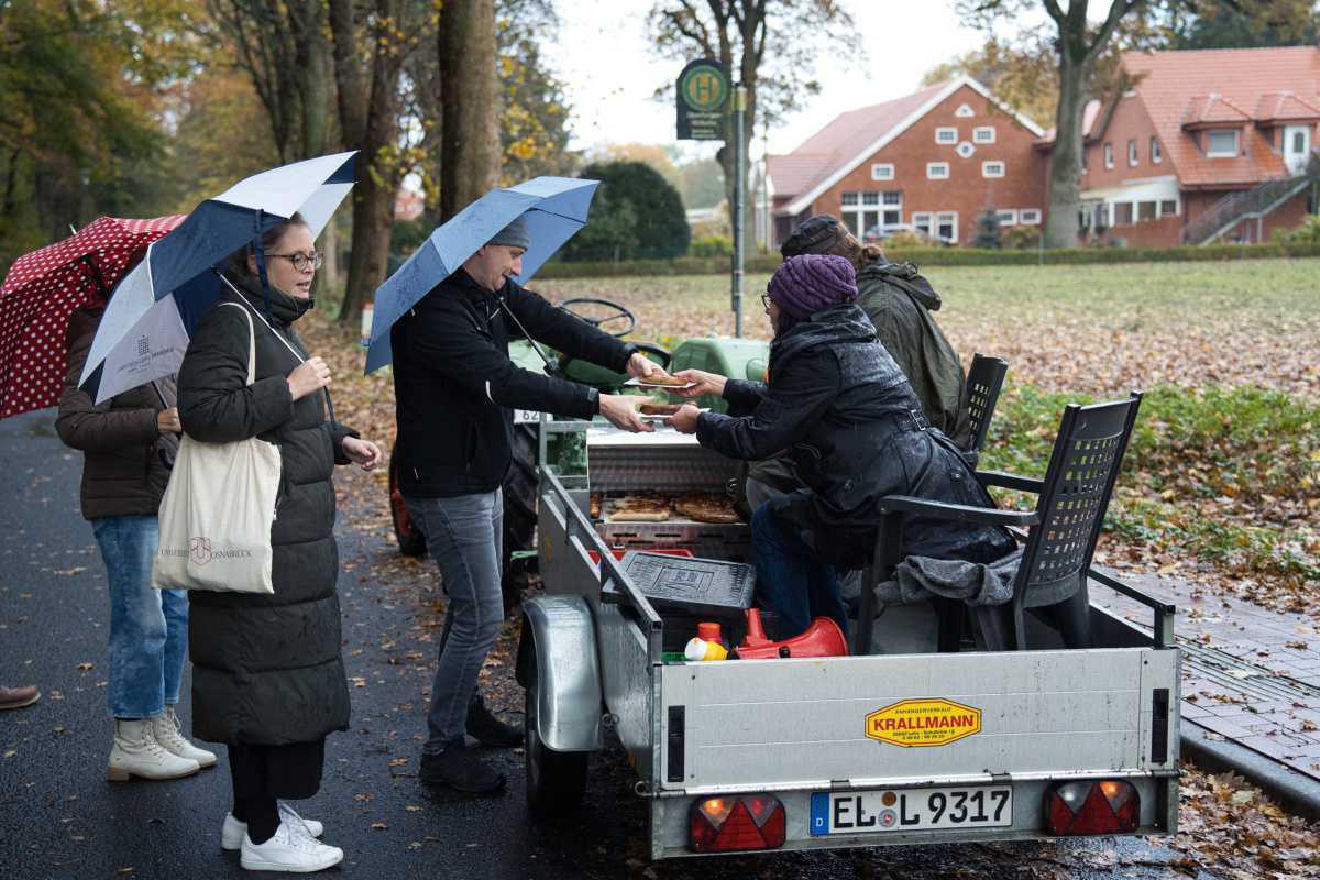 Aktion "Wurst auf Rädern" Aktion "Wurst auf Rädern"