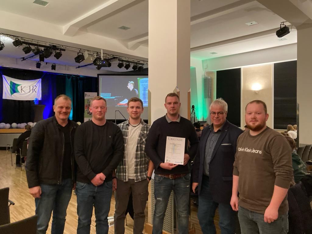 2. Platz beim emsländischen Jugendaward 2. Platz beim emsländischen Jugendaward