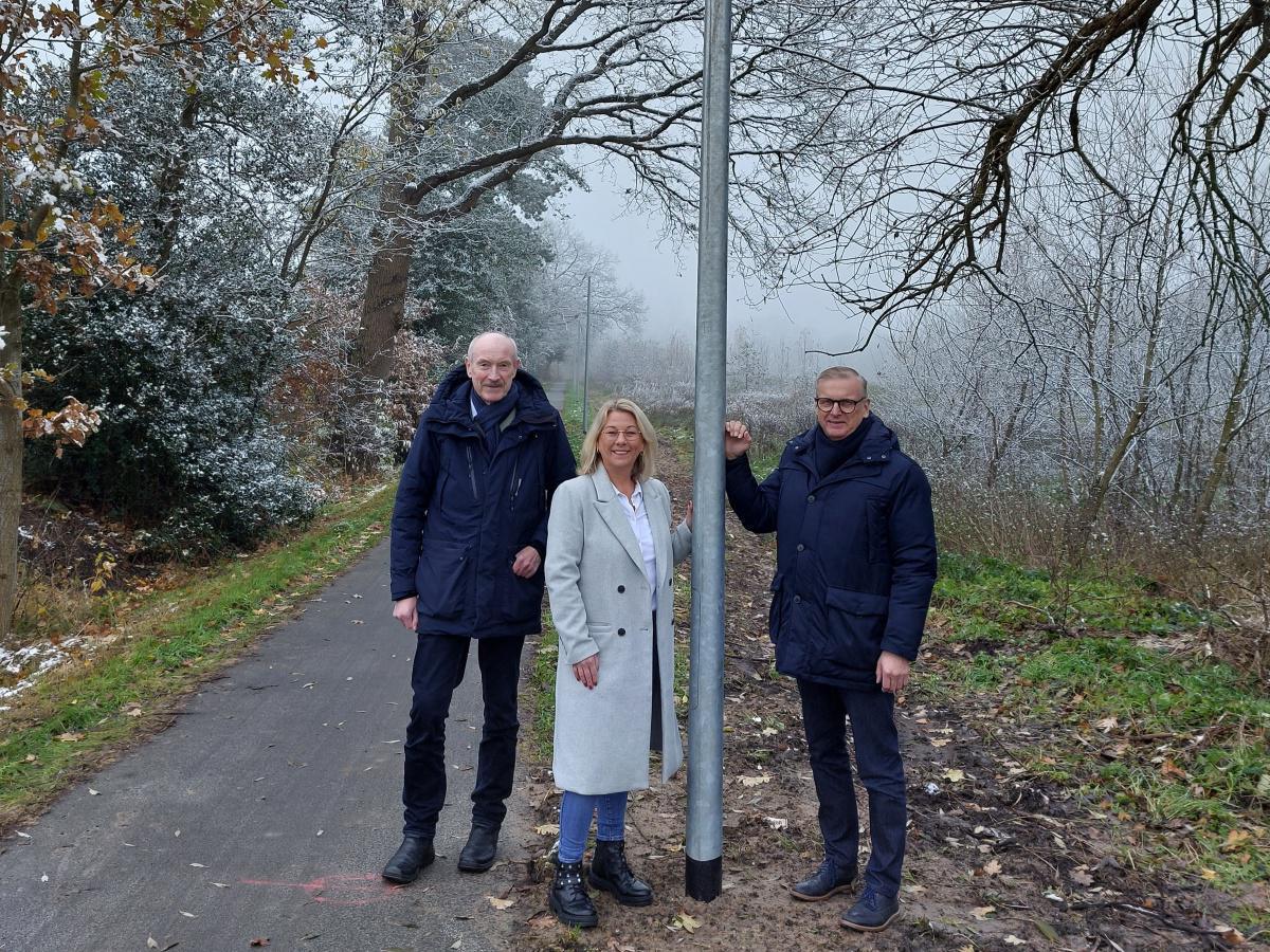 Radwegbeleuchtung entlang der L 53 Radwegbeleuchtung entlang der L 53