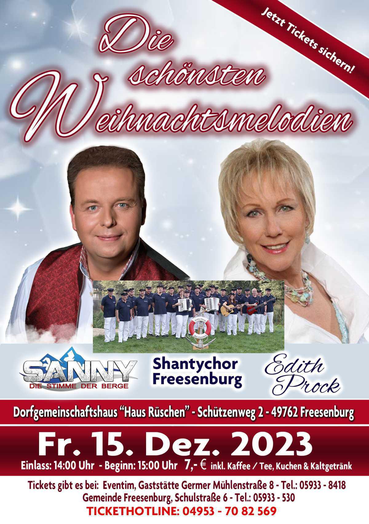 Die schönsten Weihnachtsmelodien im Rüschen Haus Die schönsten Weihnachtsmelodien im Rüschen Haus