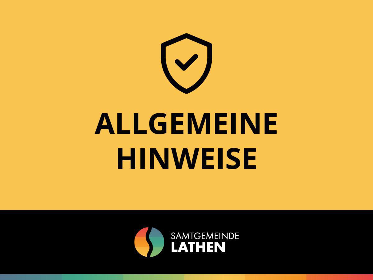 Allgemeine Hinweise zum Hochwasser Allgemeine Hinweise zum Hochwasser