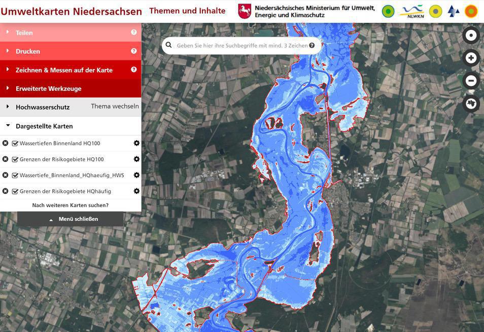 Pegelstand und Prognose Pegelstand und Prognose