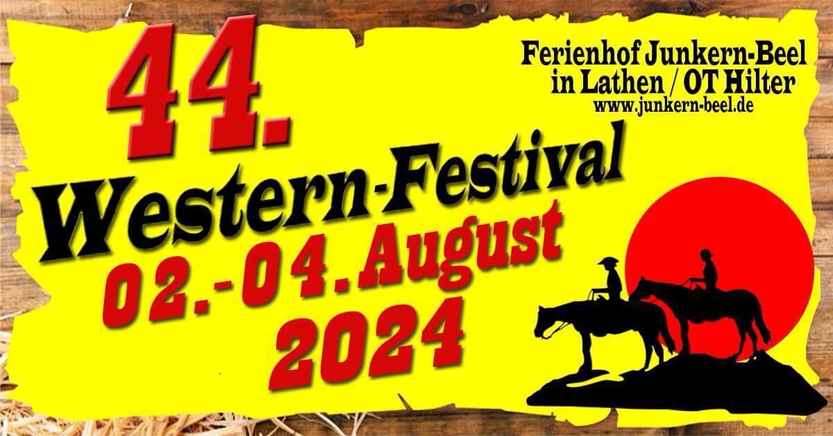 44. Westernfestival - Ferienhof Junkern Beel