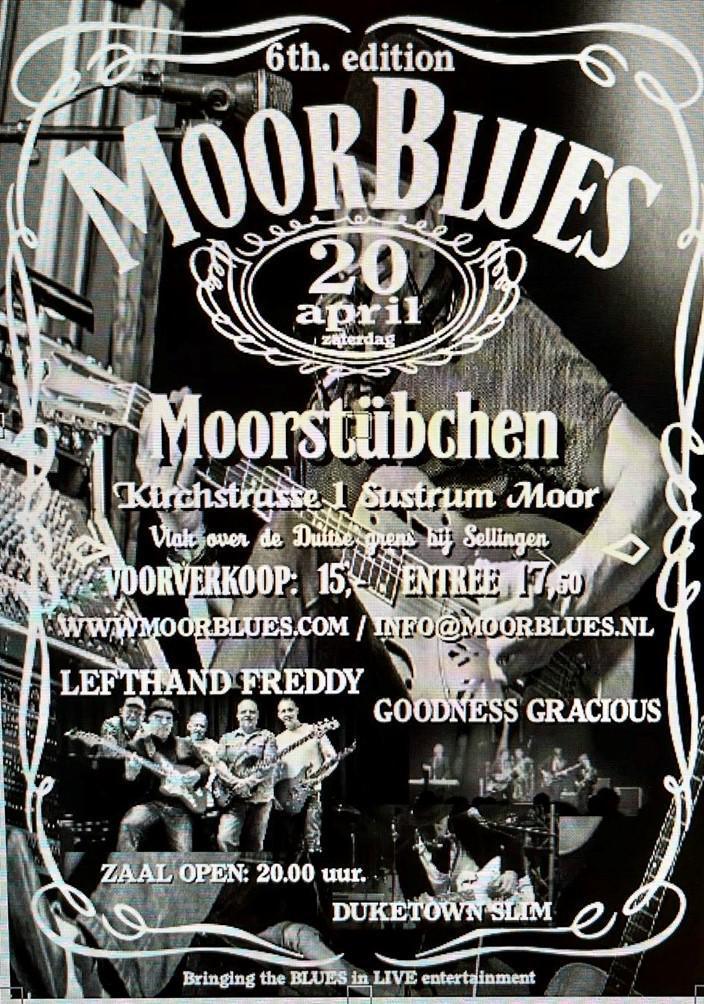 Blues-Veranstaltung mit den MOORBLUES Blues-Veranstaltung mit den MOORBLUES
