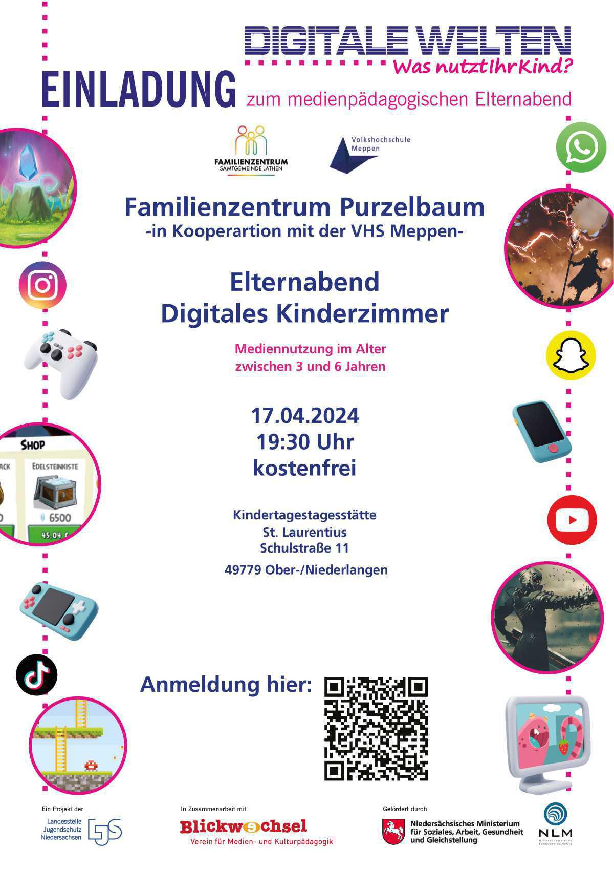Elternabend - Digitales Kinderzimmer Elternabend - Digitales Kinderzimmer