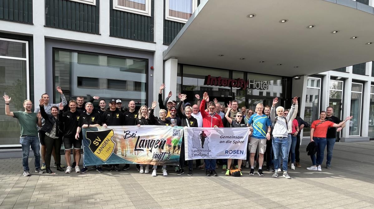Erfolgreiche Läufer beim Hannover Marathon Erfolgreiche Läufer beim Hannover Marathon