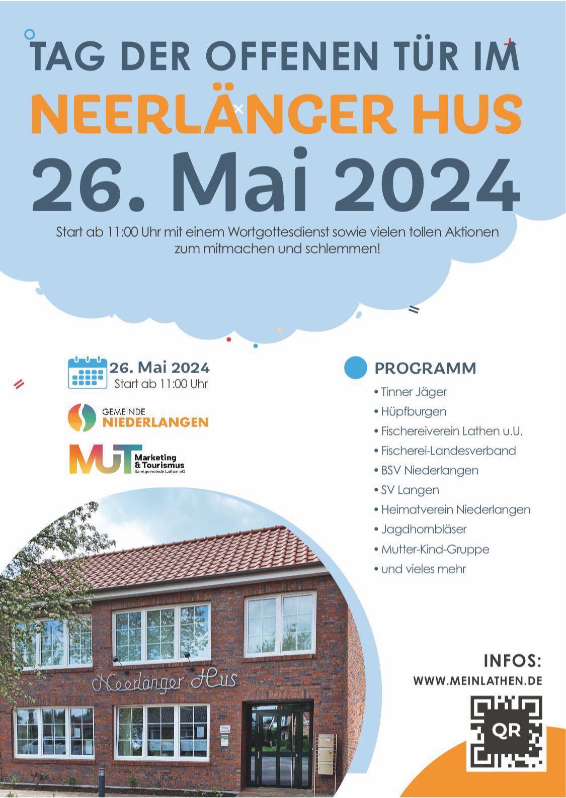 Tag der offenen Tür - "Neerlänger Hus" in Niederlangen Tag der offenen Tür - "Neerlänger Hus" in Niederlangen