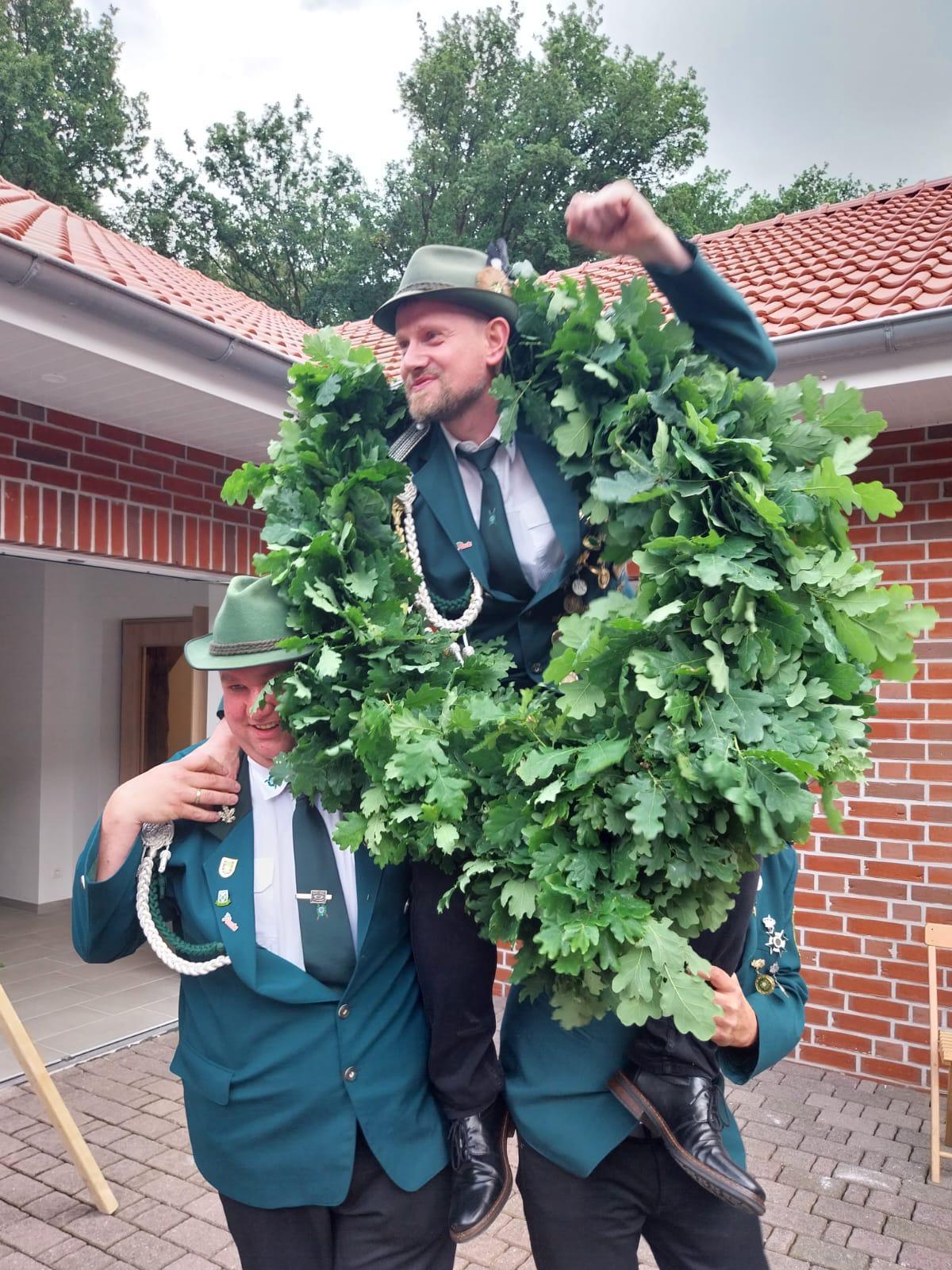 Neuer König in Kathen Frackel