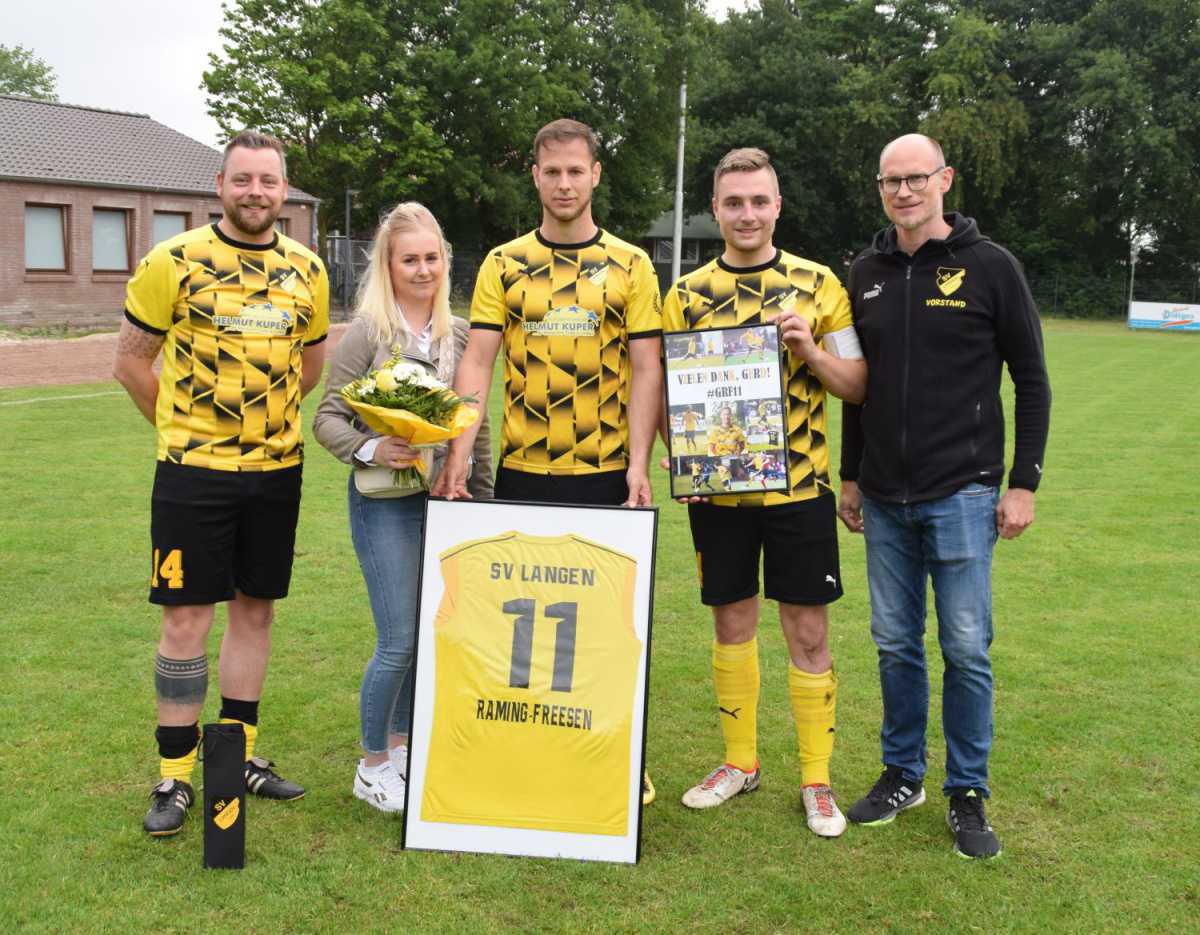 Verabschiedungen beim SV Langen Verabschiedungen beim SV Langen