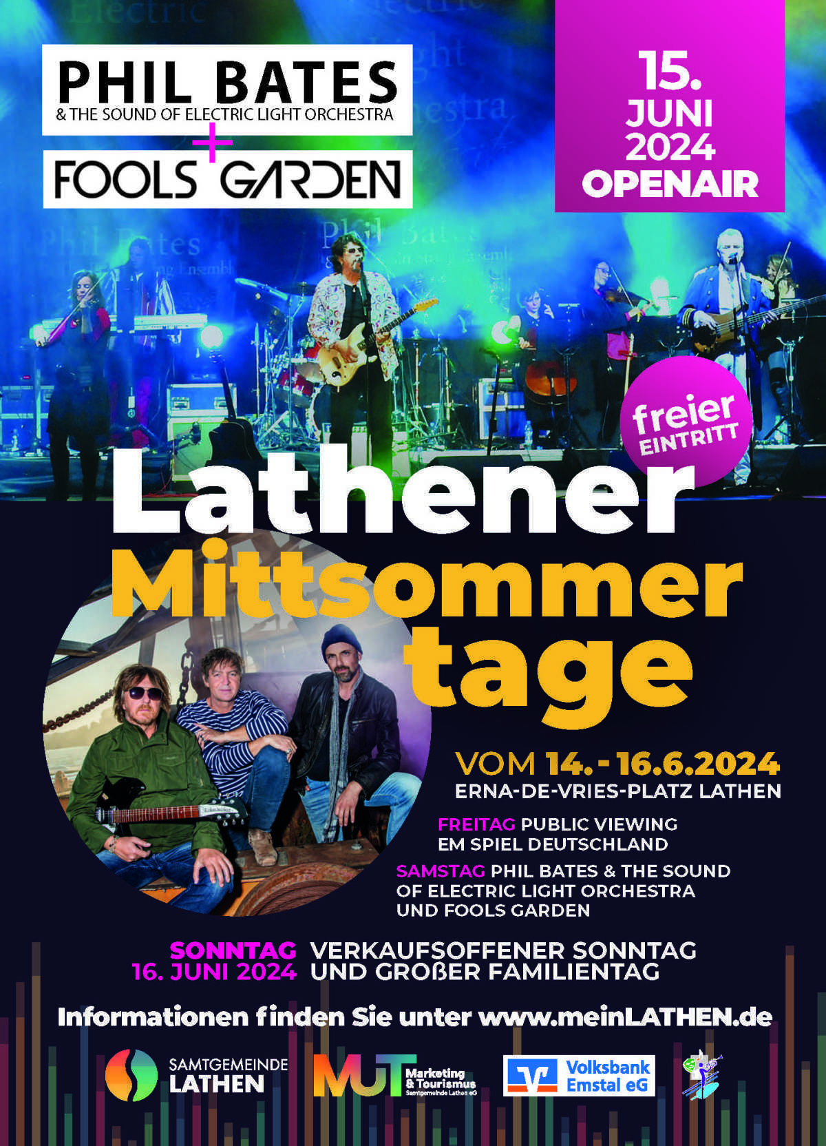 Mittsommertage - Kostenloses Open Air Event Mittsommertage - Kostenloses Open Air Event