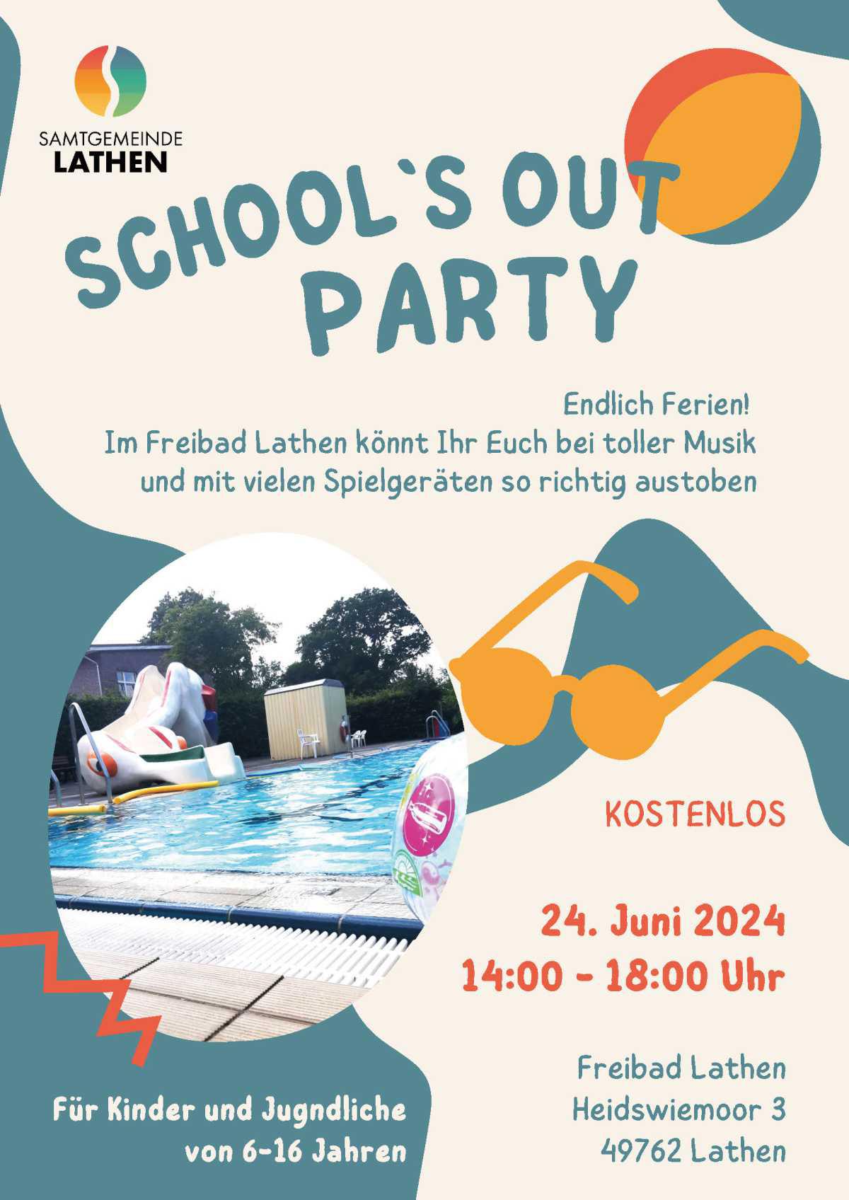 School`s out party