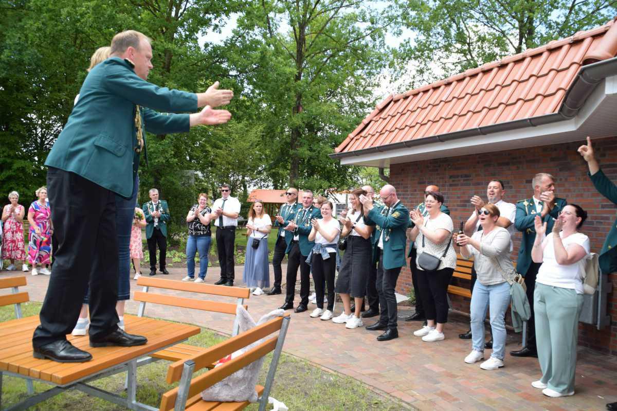 Rückblick - Schützenfest 2024 - neues Königshaus