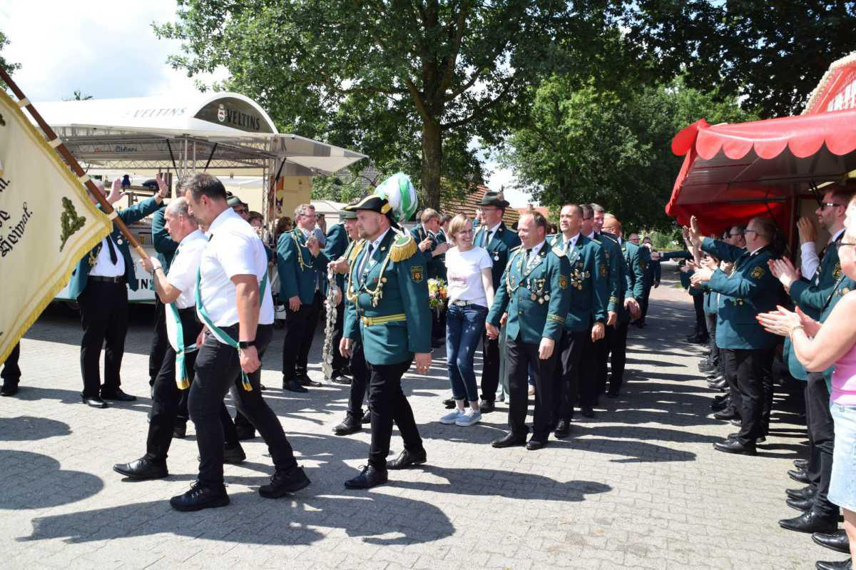 Rückblick - Schützenfest 2024 - neues Königshaus