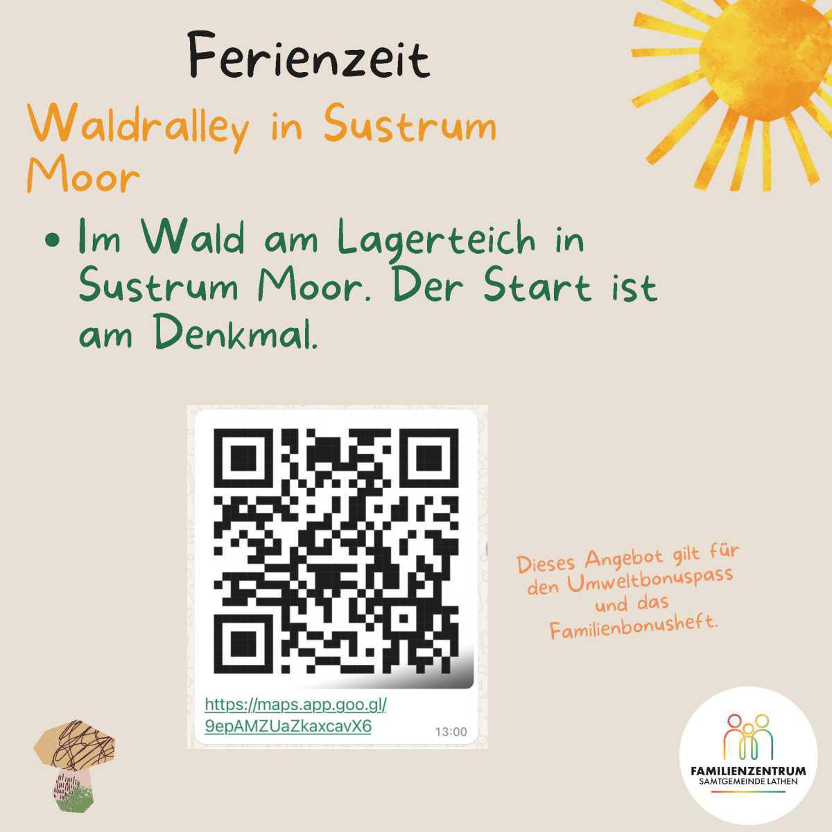 🌞 Ferienzeit: Waldrallyes in der Samtgemeinde Lathen 🌳🌿