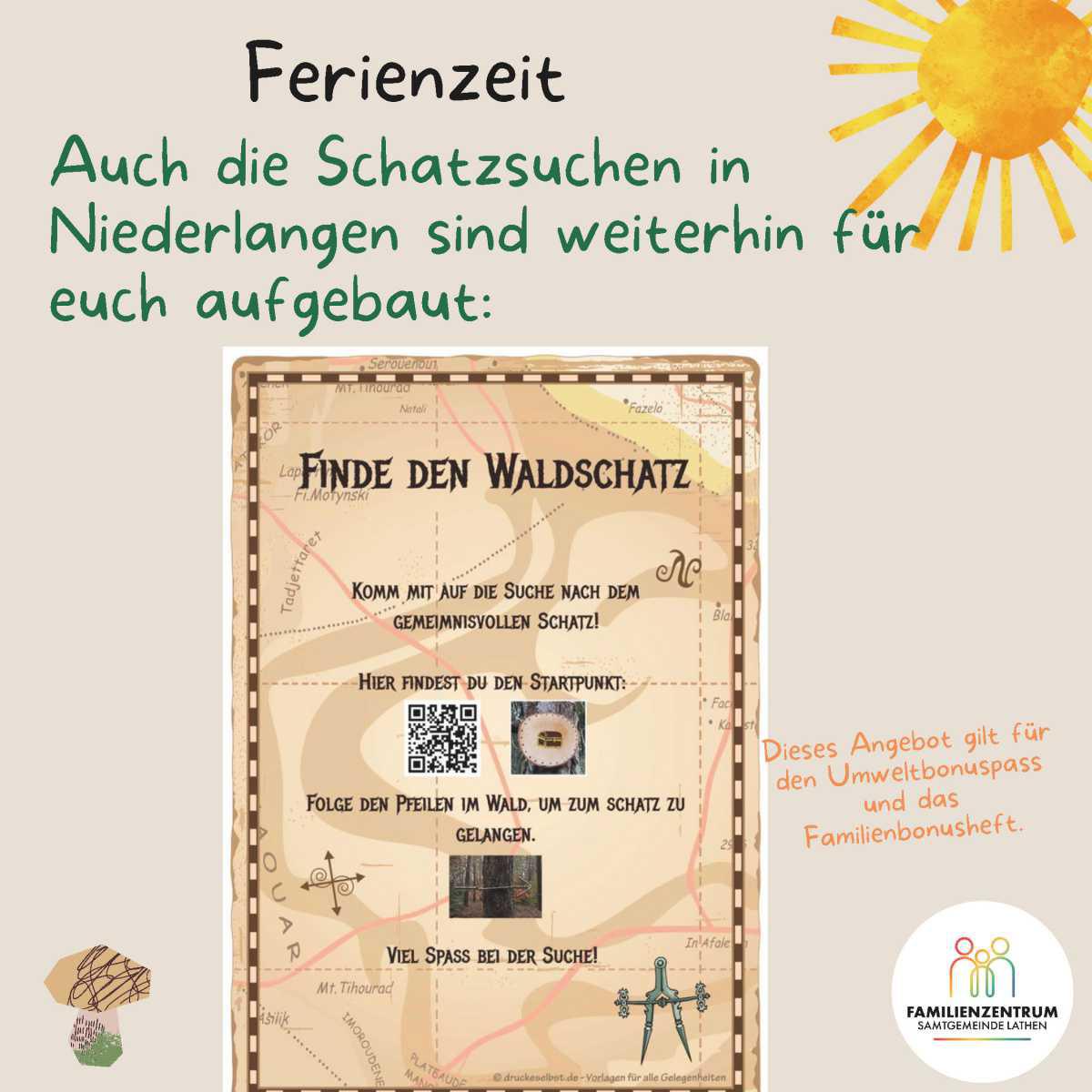 🌞 Ferienzeit: Waldrallyes in der Samtgemeinde Lathen 🌳🌿