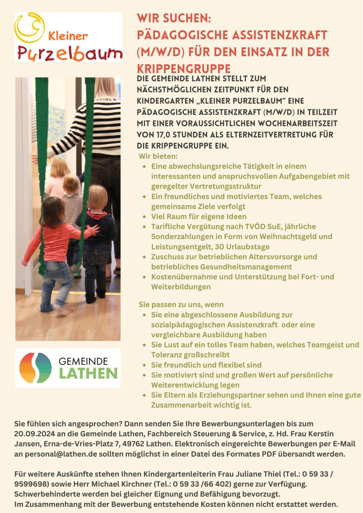 WIR SUCHEN EUCH!