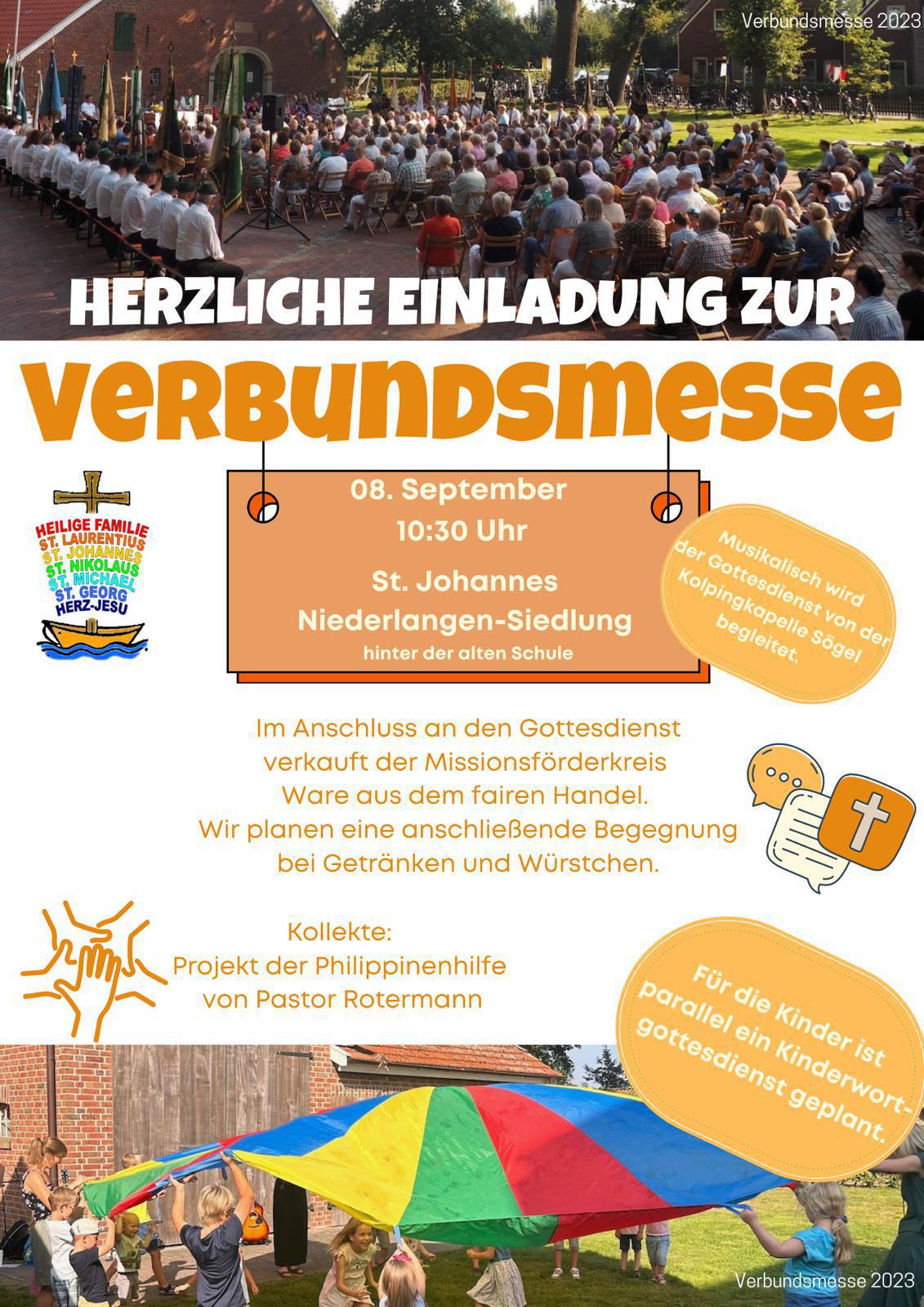 Bildnachlese der BoJe-Verbundsmesse in Niederlangen-Siedlung