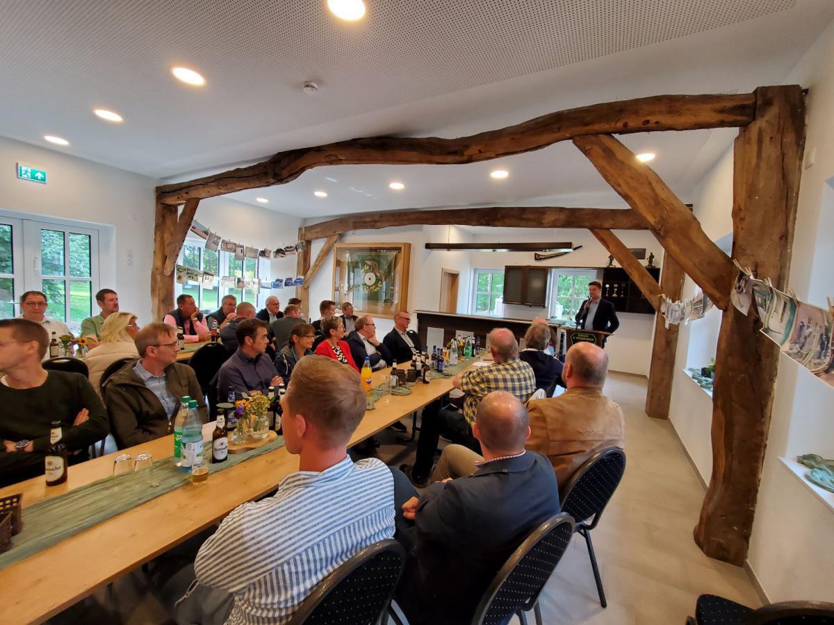 Einweihung des Dorfgemeinschaftshauses in Kathen-Frackel, Hilter Einweihung des Dorfgemeinschaftshauses in Kathen-Frackel, Hilter