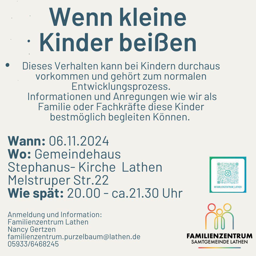 Wenn kleine Kinder beißen Wenn kleine Kinder beißen