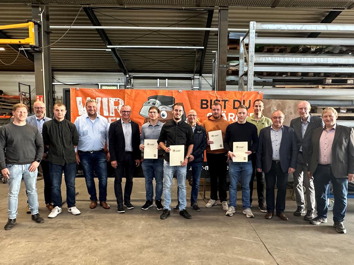 Den Nachwuchs im Blick: Samtgemeinde Lathen ehrt Auszubildende Den Nachwuchs im Blick: Samtgemeinde Lathen ehrt Auszubildende