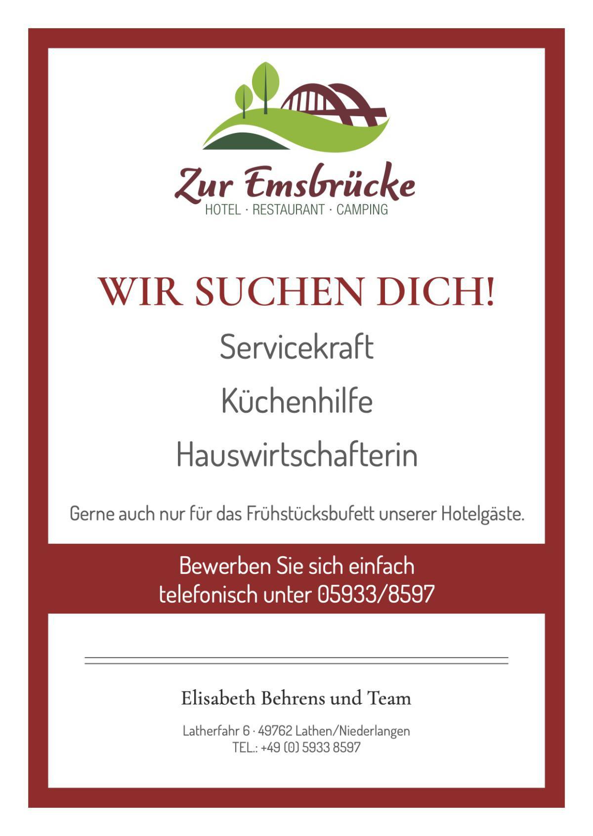 Servicekraft / Küchenhilfe / Hauswirtschafterin