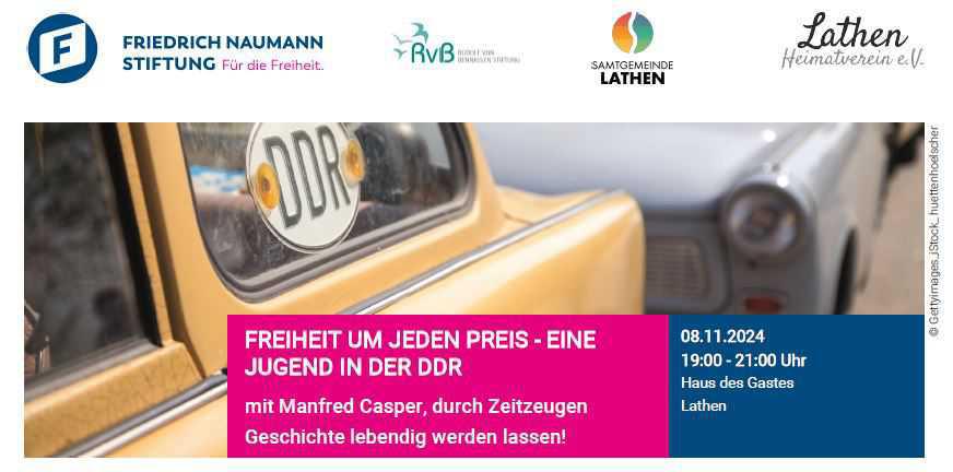 FREIHEIT um jeden Preis - Eine Jugend in der DDR - ein Zeitzeuge berichtet FREIHEIT um jeden Preis - Eine Jugend in der DDR - ein Zeitzeuge berichtet