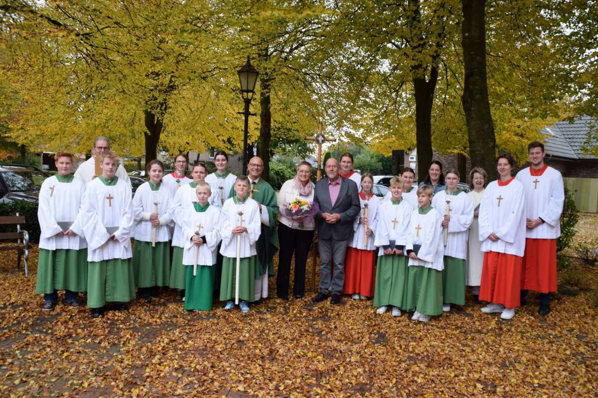 Verabschiedung vom Küsterehepaar Hilling Verabschiedung vom Küsterehepaar Hilling