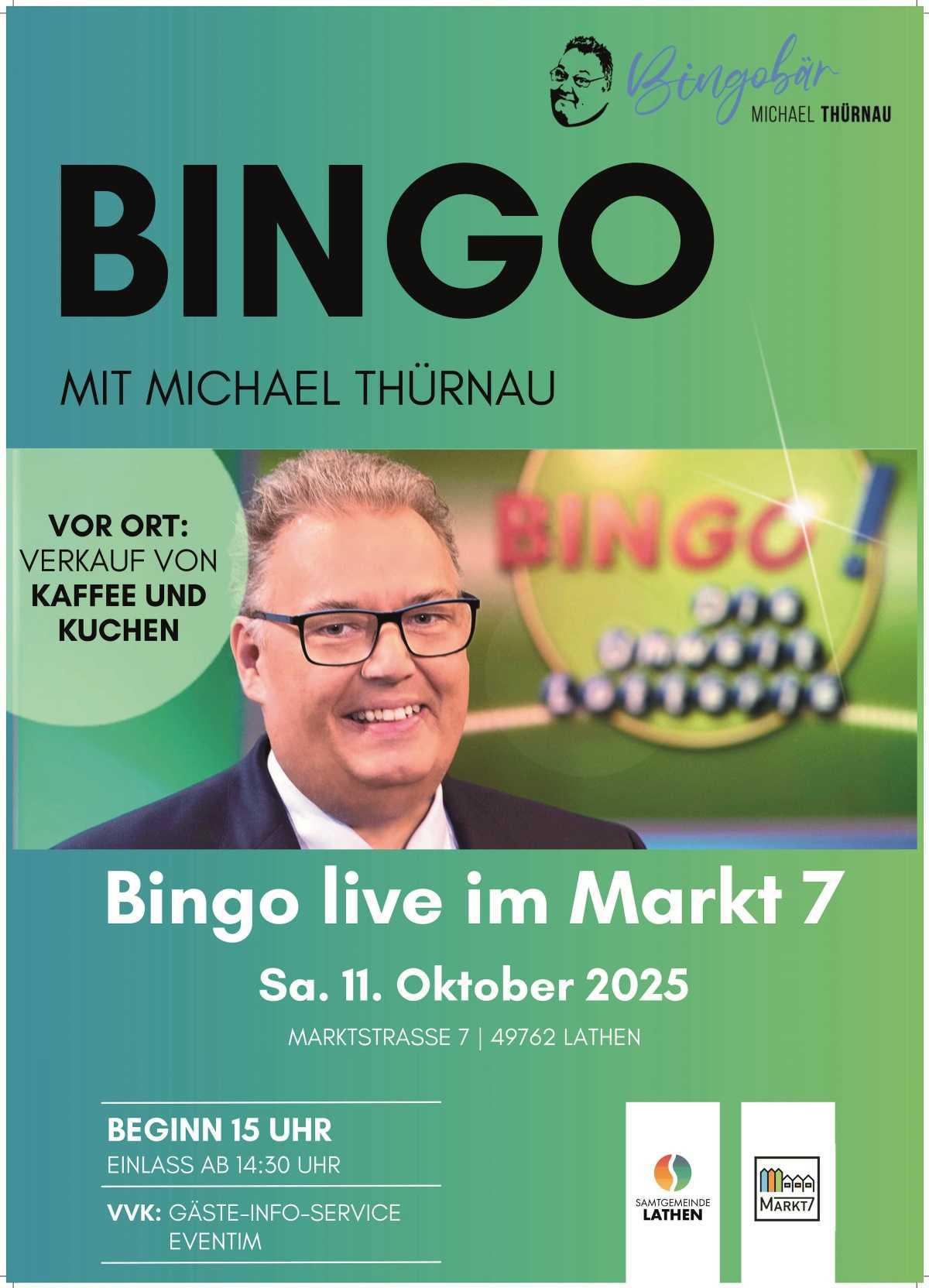 BINGO mit Michael Thürnau BINGO mit Michael Thürnau