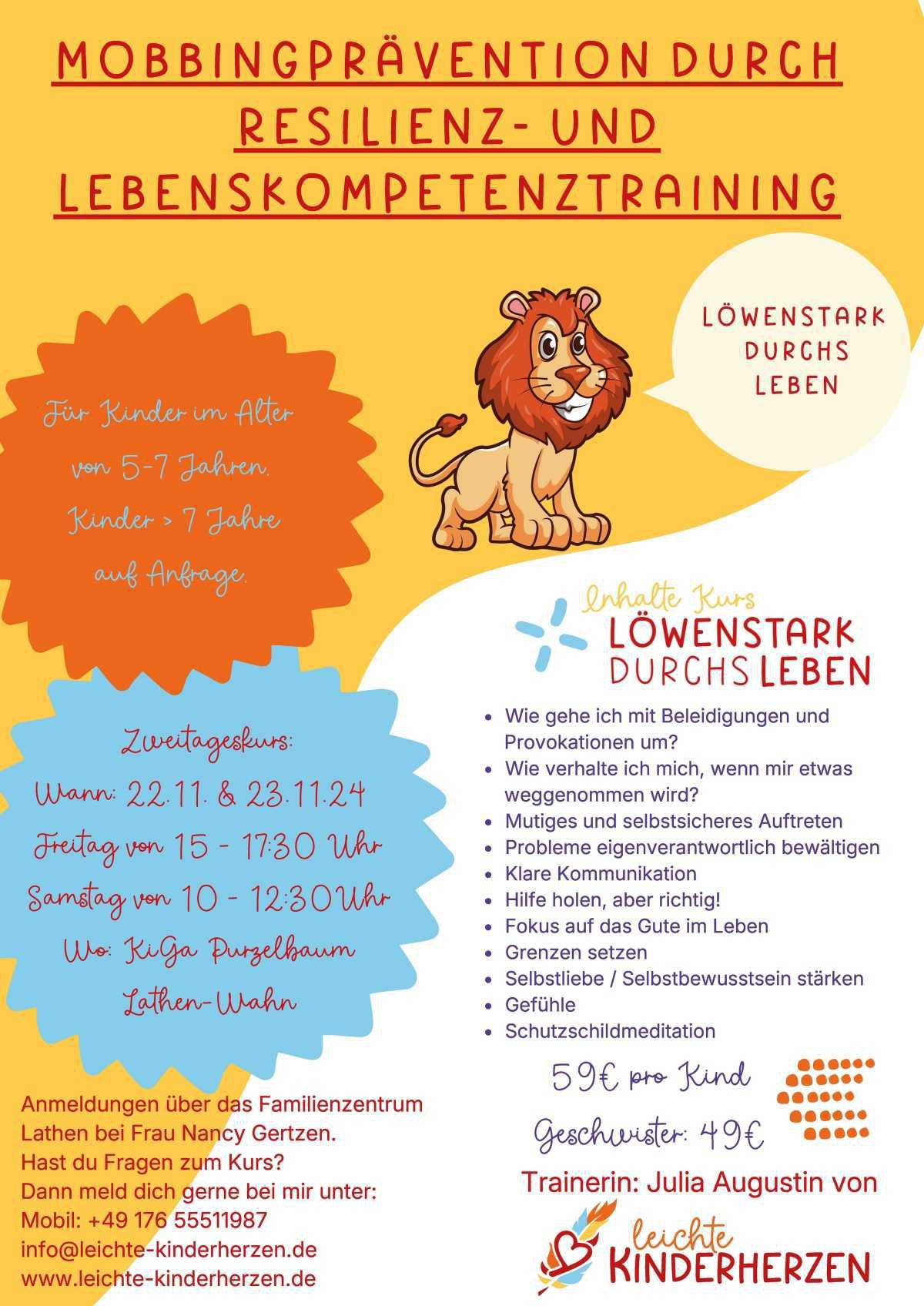 Löwenstark durchs Leben Löwenstark durchs Leben